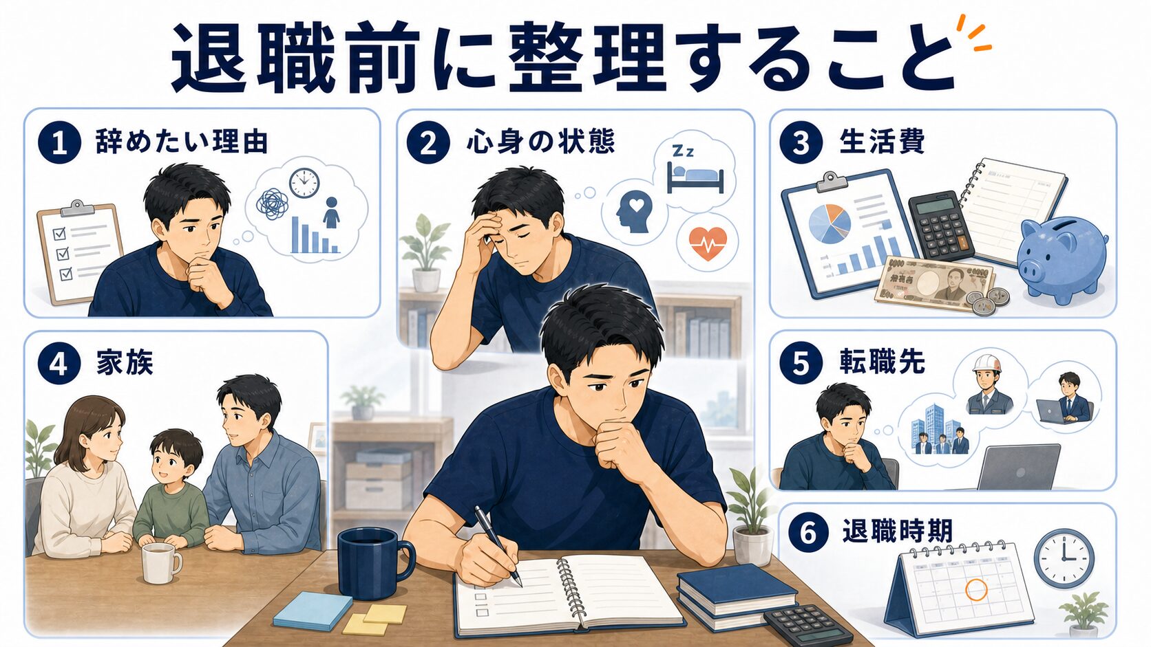 若手消防士が退職前に辞めたい理由や生活費などを整理する図解